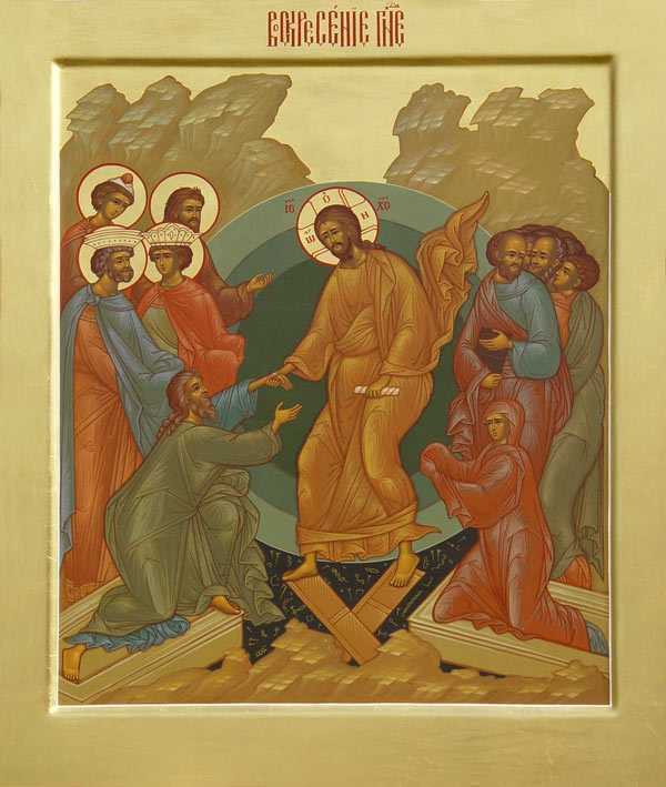 Vzkříšení Kristovo, současná ikona