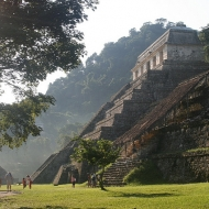Mayské město Palenque, Mexiko