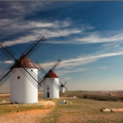 Větrné mlýny v La Mancha