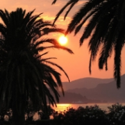 Západ slunce v Černé Hoře