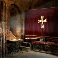 Klášter Chor Virat, Arménie, kaplička, interiér