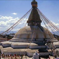 Stůpa Boudhanath, Káthmandú, Nepál