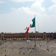Náměstí Zócalo, Mexico City, Mexiko
