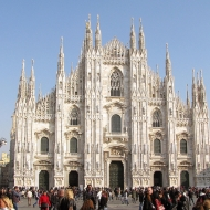 Katedrála v Milánu, Itálie