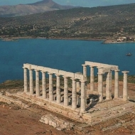 Poseidonův chrám v Sounionu, Řecko