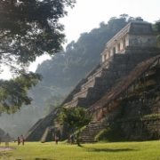 Mayské město Palenque, Mexiko