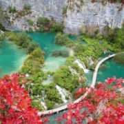 Plitvická jezera v Chorvatsku
