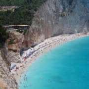 Pobřeží ostrova Lefkada, Řecko