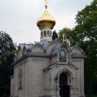 Ruský pravoslavný chrám, Baden-Baden, Německo