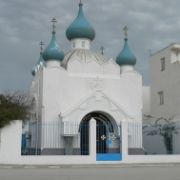 Pravoslavný chrám v Bizerte, Tunisko