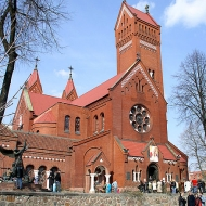 Katolický kostel v Minsku, Bělorusko