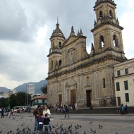 Katedrála v Bogotě, Kolumbie
