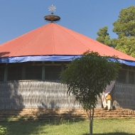 Ura Kidane Mihret, chrám a klášter na jezeře Tana, Etiopie
