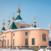 Sofijský chrám, Iversko-serafimovský klášter, Alma-ata, Kazachstán