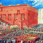 Slavnost v Kremlu 17. století
