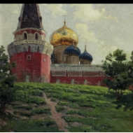 Simonovský klášter, Moskva, G. G. Šmidt, 1907