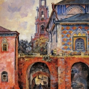 Trojicko-sergijevská lávra, komnaty metropolity, A. A. Оsmerkin, 1946