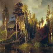 U bran kláštera,1875