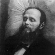Fjodor Dostojevskij na smrtelném loži, 1881