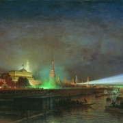 Osvětlený Kreml (1883)