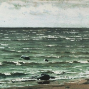 Břeh zálivu. Terijoki, Finsko (1881)
