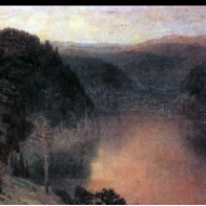 Horské jezero. Ural (1892)