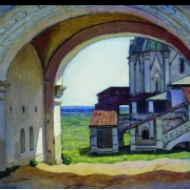 Kolomenské, brána věže Časozvon (1927)
