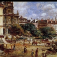 Place de la Trinite, Paříž (1875)