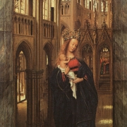 Madona v kostele (kolem 1438)
