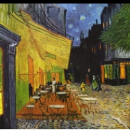 Café Terrace v noci (1888)