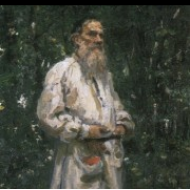 Lev Nikolajevič Tolstoj bosý (1891)