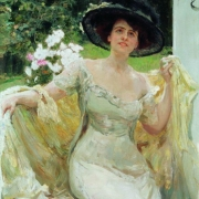 Portrét herečky B. Gorské (1910)