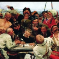 Záporožci píší dopis tureckému sultánu (1880)