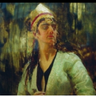 Žena s kinžálem (1870)