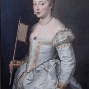 Dívka s vejířem (1612 - 1614)