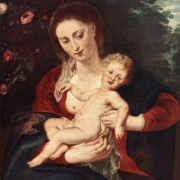 Panna a dítě (1620)