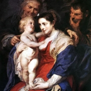 Svatá rodina se svatou Annou (1628)