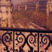 Balkon v Paříži (1880)