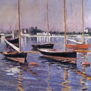 Loďky na Seině v Argenteuil (1890)