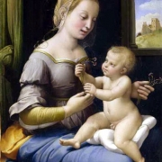 Madona s kvítky (1506 - 1507)
