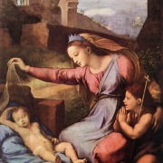 Madona s modrým diadémem (1510 - 1511)