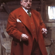 Autoportrét v červeném