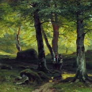 V lesíku (1865)