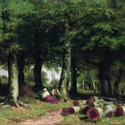 V lesíku (1869)
