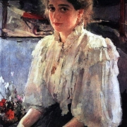 Portrét M. Lvovové (1895)