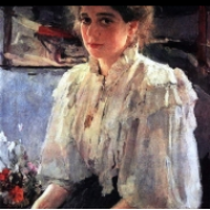 Portrét M. Lvovové (1895)