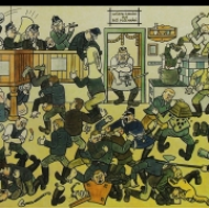 Rvačka v hospodě (1943)