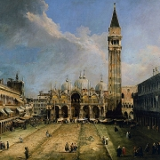 Piazza San Marco, Benátky (1730)