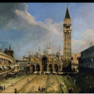 Piazza San Marco, Benátky (1730)