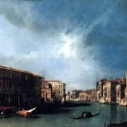 Velký kanál od Rialta k severu, Benátky